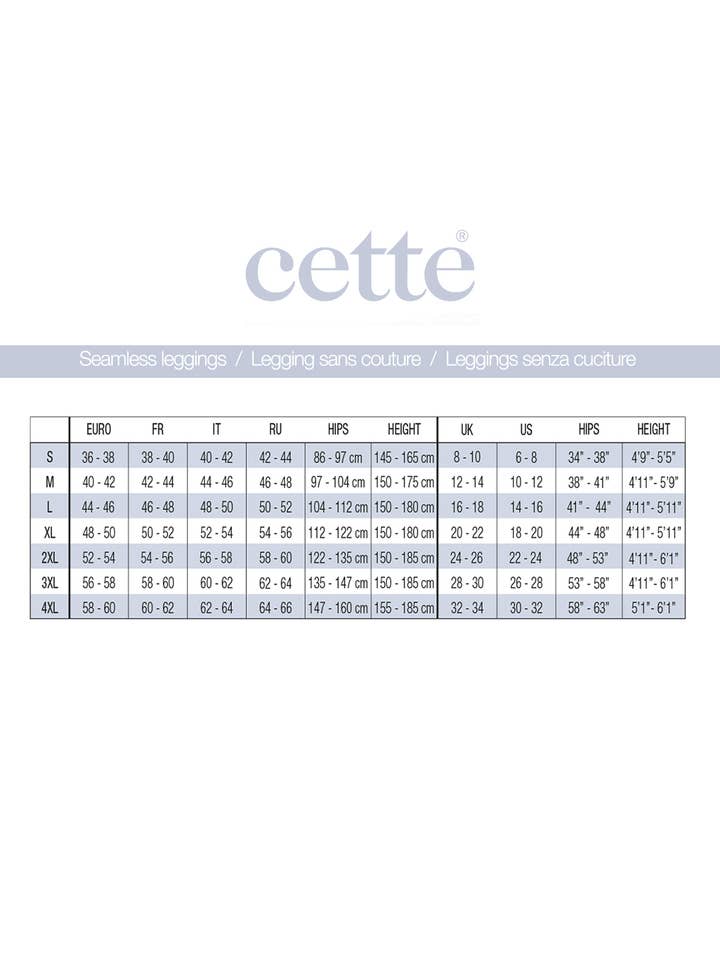 Cette - Wholesale Athletic/Lounge Leggings - Women's - Leggings Seamless, Leggings Comfy, up to 4XL3