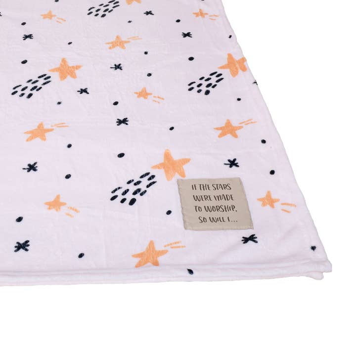 Swanson Christian Products - Wholesale Throw Blanket - Kid's Throw Blanket - Patch If The Stars - 50X604