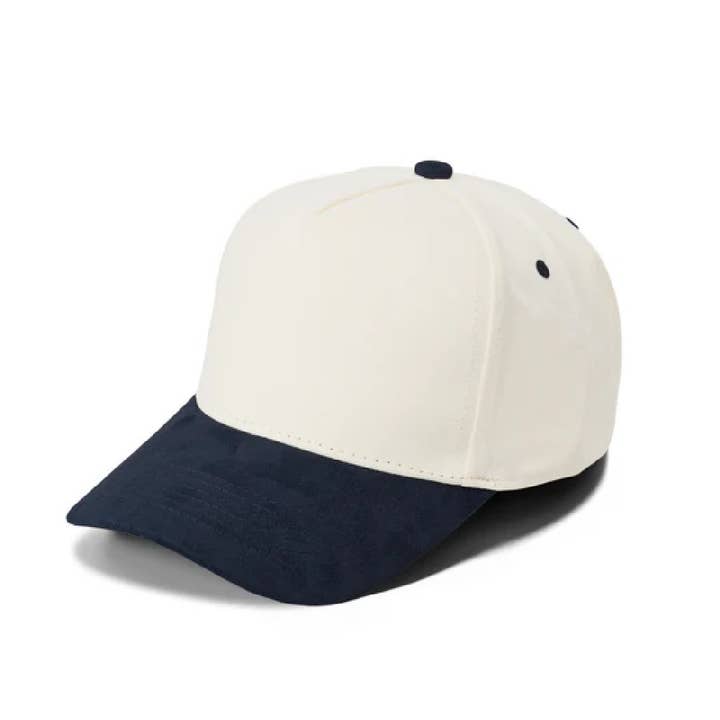 DOBBI - Wholesale Baseball Cap - Unisex - Plain 5Panel Cotton Suede Bill17