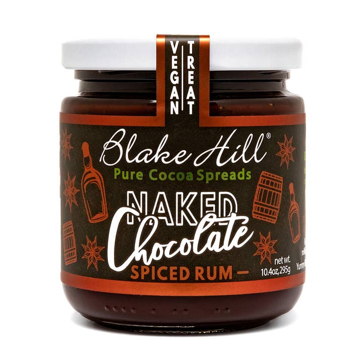 Naked Chocolate Spiced Rum Spread for wholesale by Blake Hill Preserves