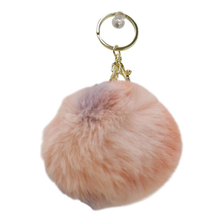 ASSORTI Porte-clés pompon KC0428-1 (lot de 12) en vente sur Faire4