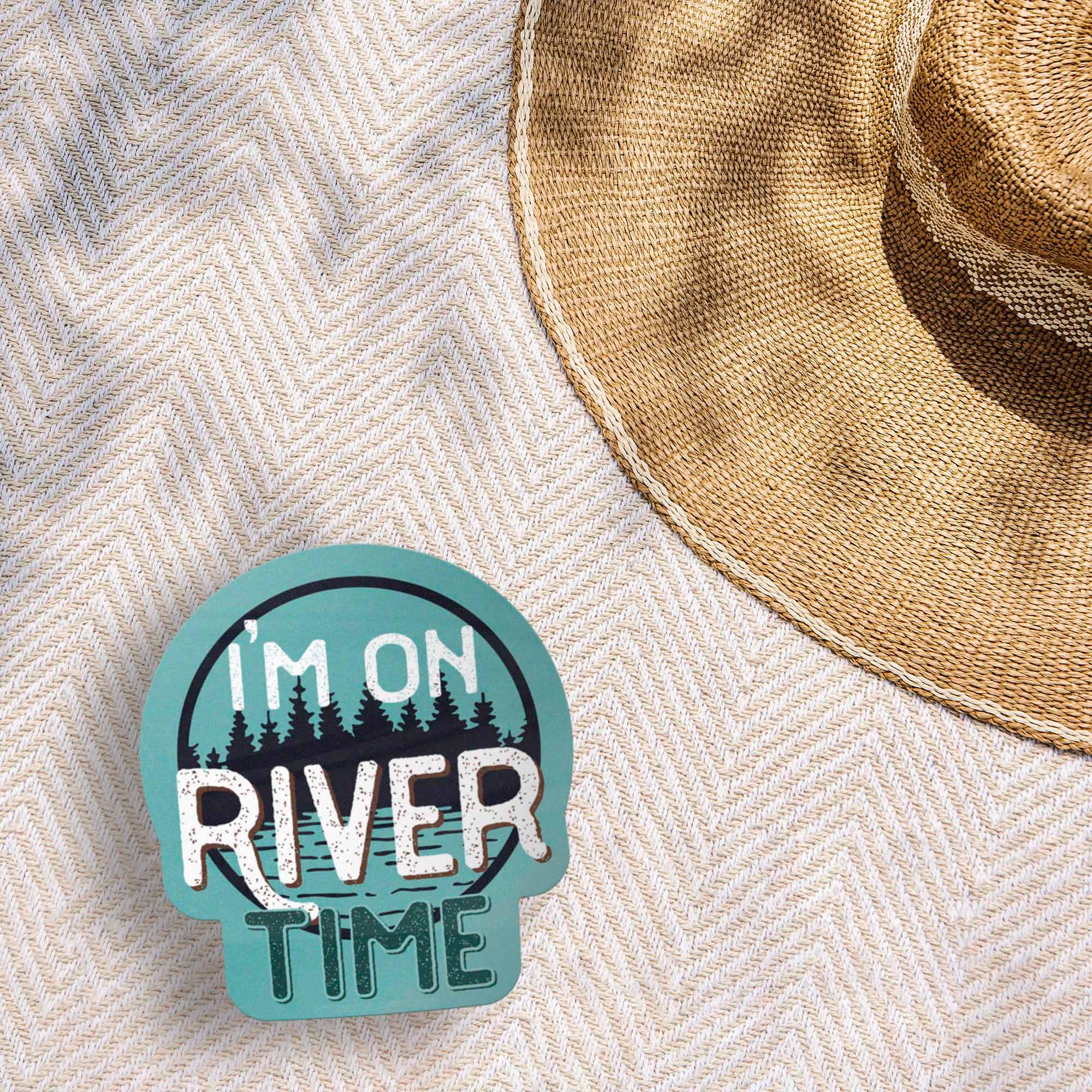 Sentinel Supply - Wholesale Sticker - I'm on River Time Sticker4