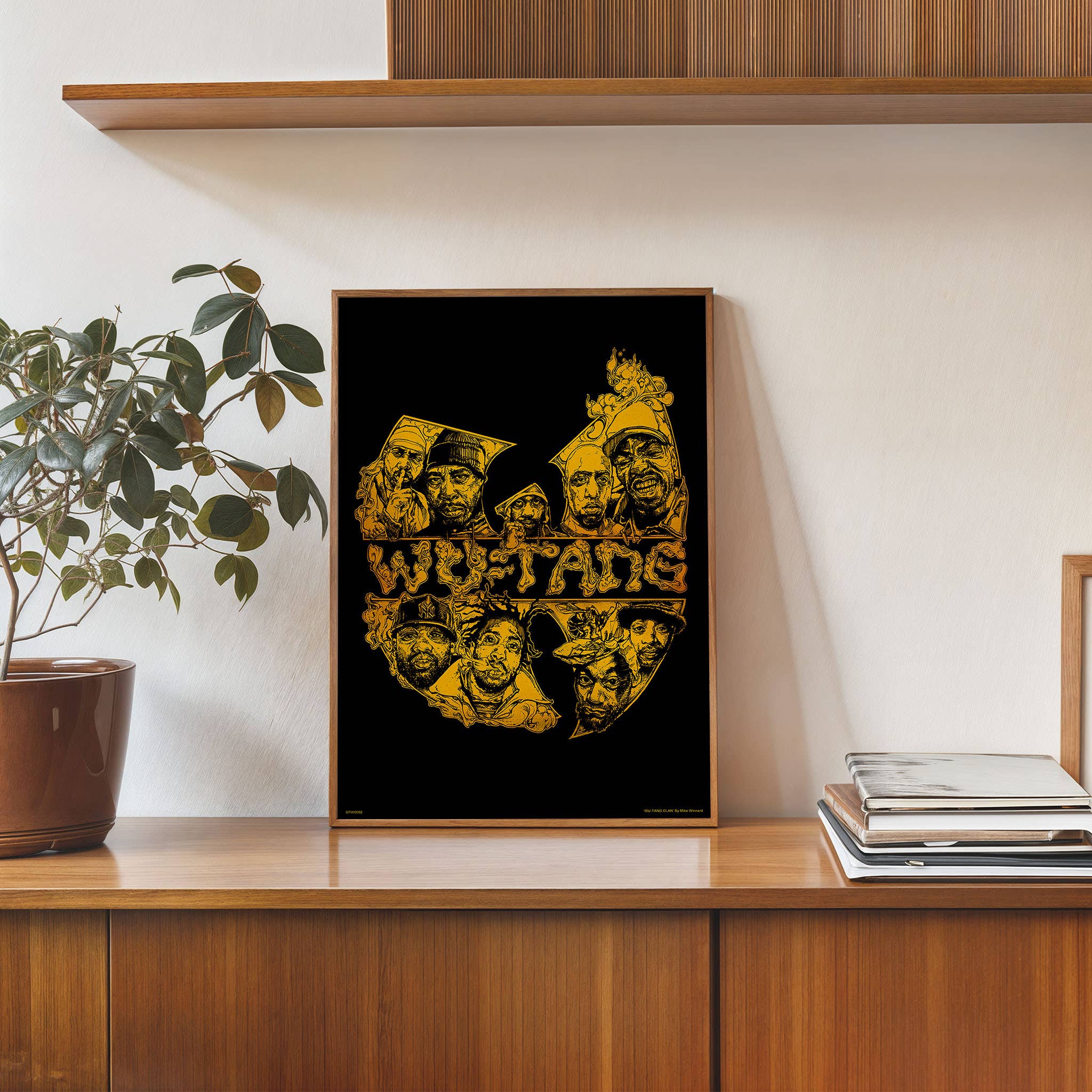 On The Wall Art Ltd - Vendita all'ingrosso Poster - Poster Wu-Tang, stampa artistica, 30 x 40 cm2