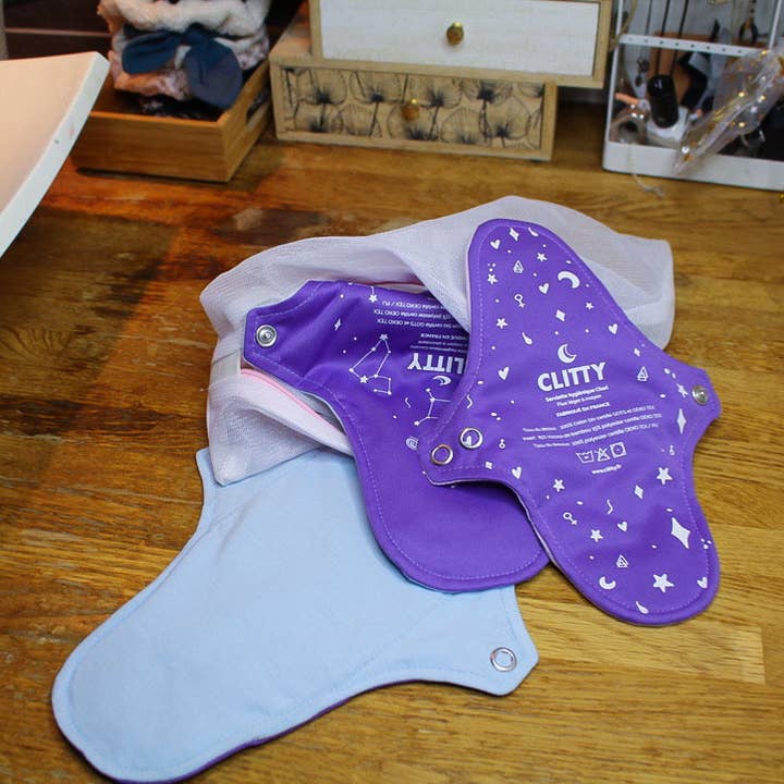 Clitty - Vendita all'ingrosso Slip per il ciclo mestruale - Donna - Cavally - Assorbente igienico lavabile a flusso medio-abbondante2