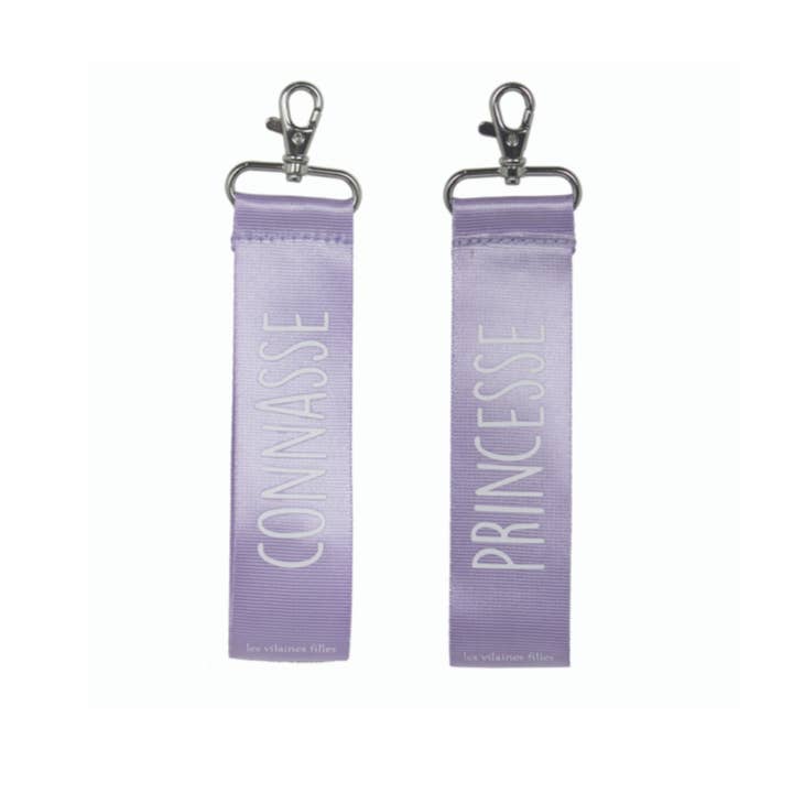 Les Vilaines Filles - Wholesale Keychain - Women's - PRINCESS/BITCH KEYCHAIN