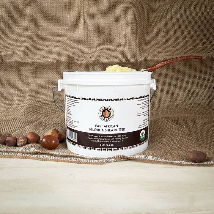 PAMERI ORGANIC SHEA BUTTER - Vente Baume/beurre pour le corps - Beurre de karité Nilotica d'Afrique de l'Est en vrac4