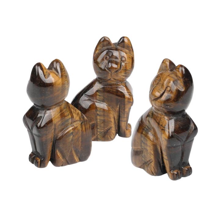 Crystal Cat - Tiger's Eye for wholesale by Earths Elements Wholesale