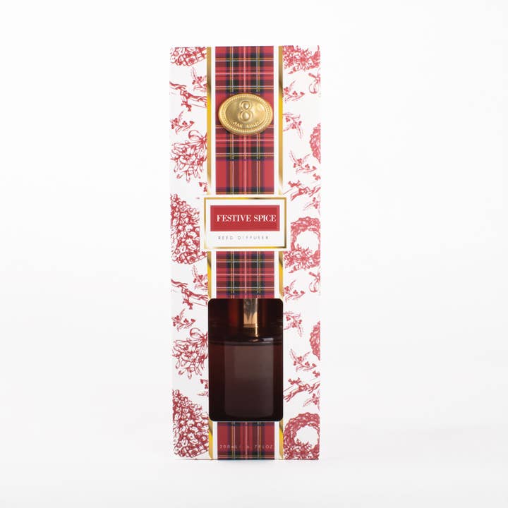 8 Oak Lane - Wholesale Reed Diffuser - Festive Spice Reed Diffuser1