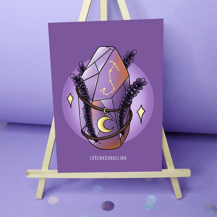 LorenaxAngelina - Wholesale Art Print - Scorpio Zodiac Sign art print3