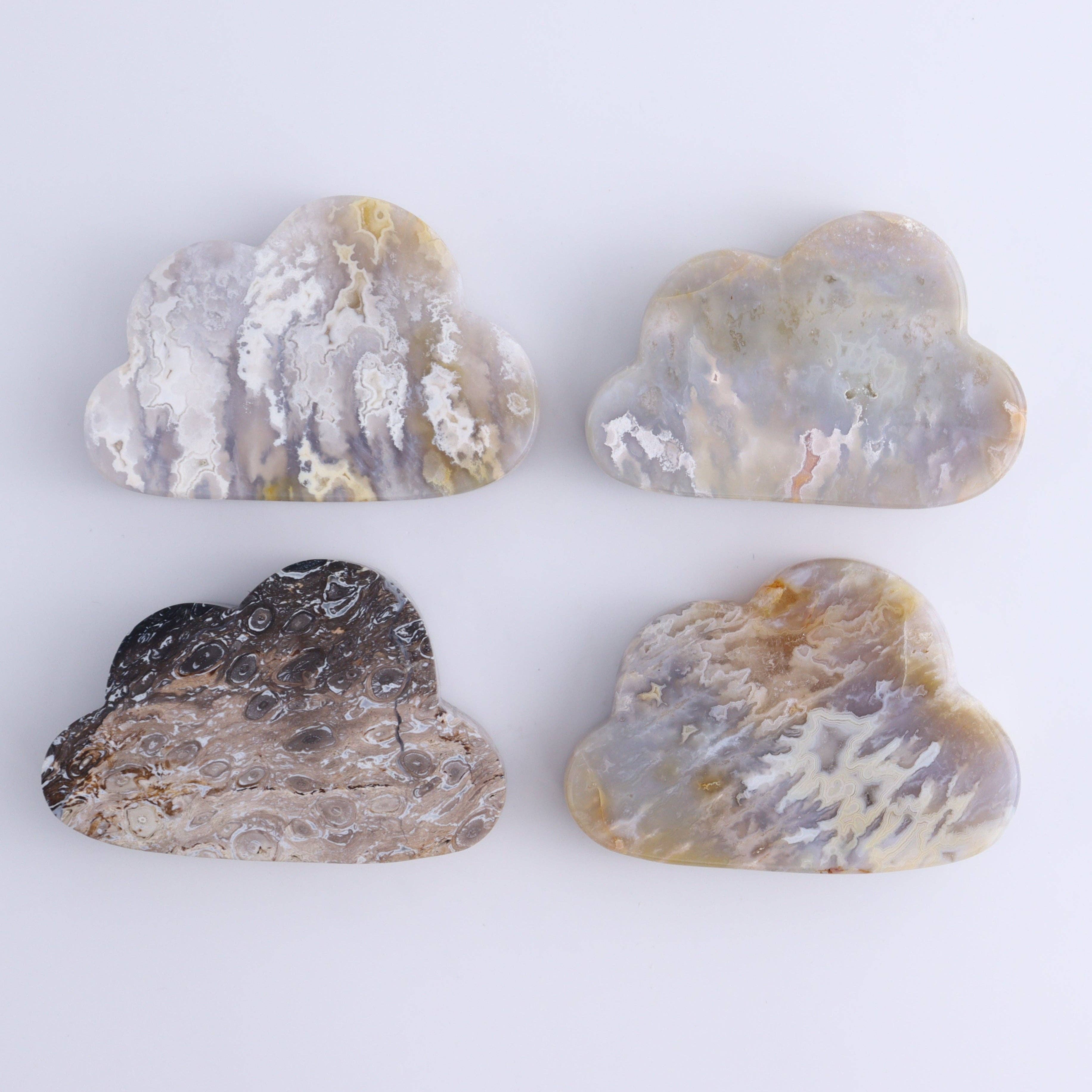 Mi Esperanza Minerals - Wholesale Spiritual Stone/Crystal - Agate Clouds Set of 123