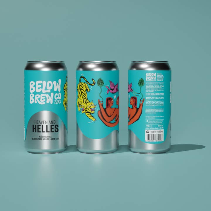 Heaven & Helles (Gluten Free) - Lager for wholesale by Below Brew Co