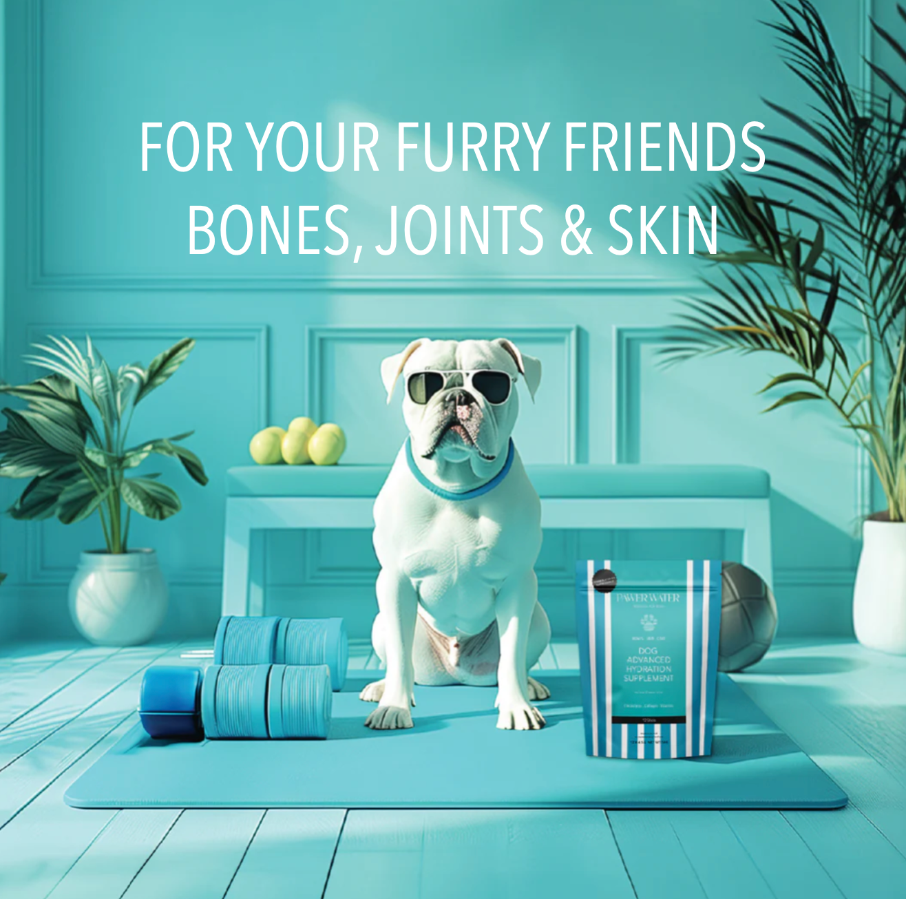 Pawer Water – wholesale Pet supplement – Dog – PAWER WATER For Dogs : BONES, JOINTS & SKIN | Sticks Bulk7