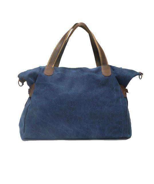 ZEDE PARIS - Wholesale Weekender Bag - Women's - SAINT-LAZARE - Weekend travel sports bag in canvas and leather29