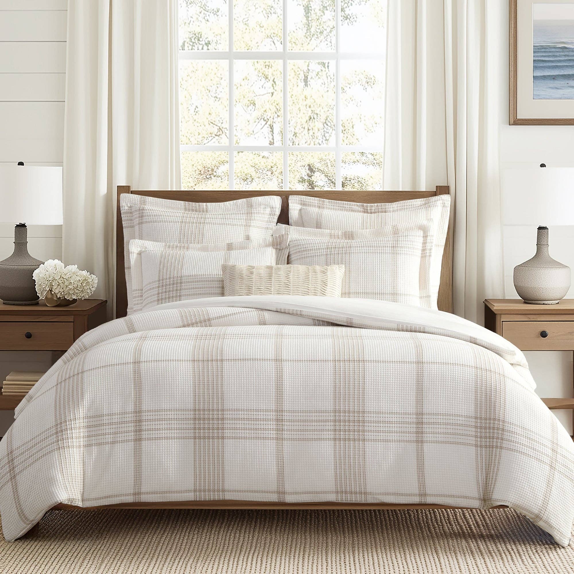 Levtex Home - Wholesale Beddengoedset - Wafelpatroon Dekbedovertrek/Comforterset7