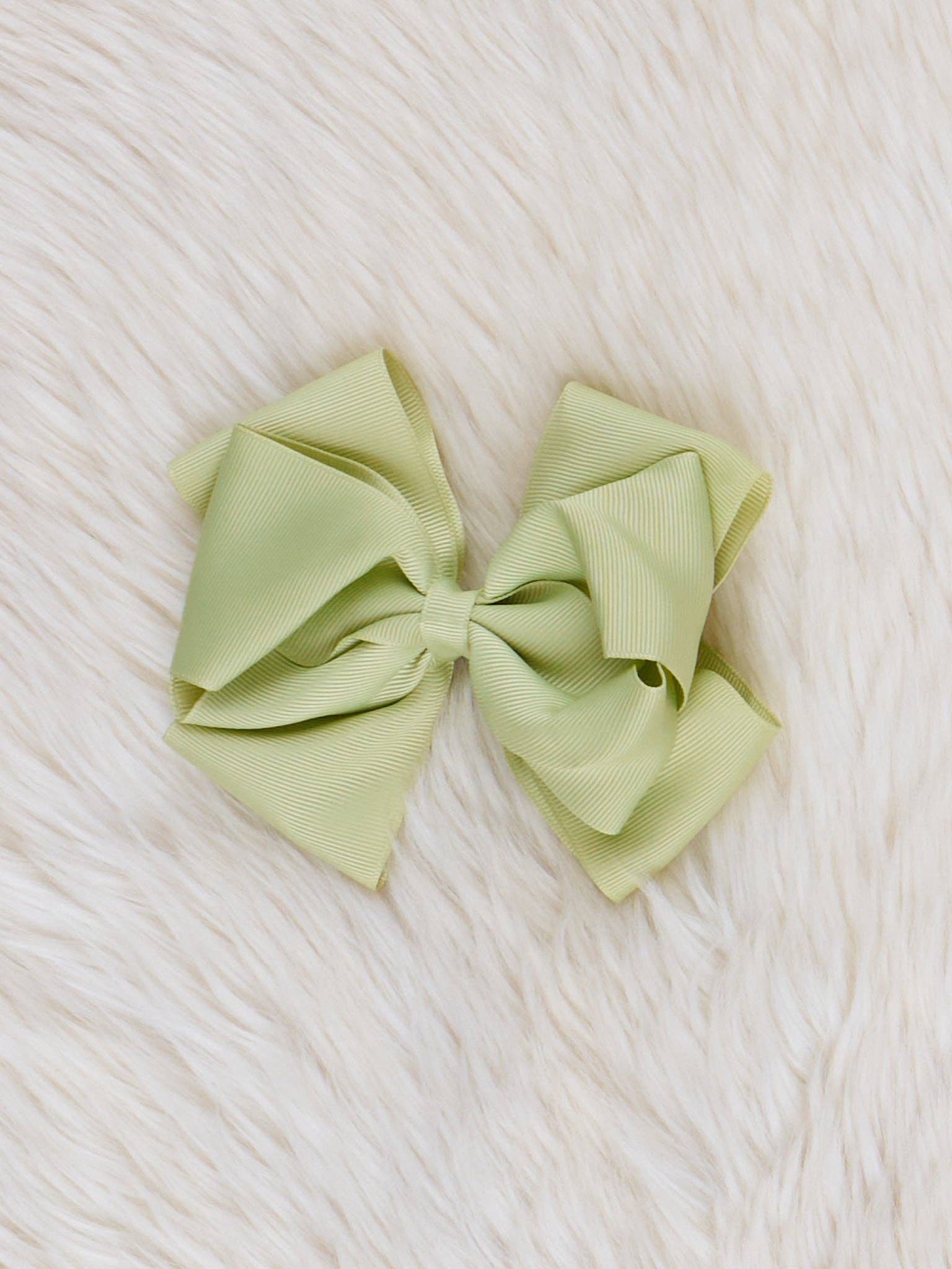 Marie Nicole Clothing - Wholesale Hair Bow - Kids - Double Layer Bow 5 Inch - 70 Colors Available66