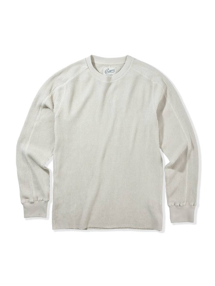 Brawny Waffle Crew - Ecru per la vendita all'ingrosso da parte di Grayers