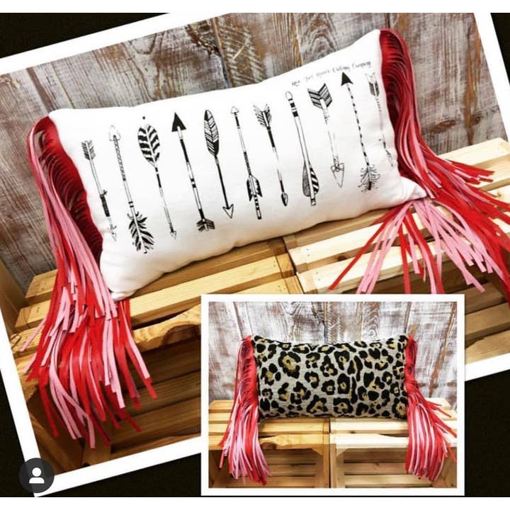 Cuscino Arrows Print per la vendita all'ingrosso da parte di Red Dirt Ranch Clothing Company