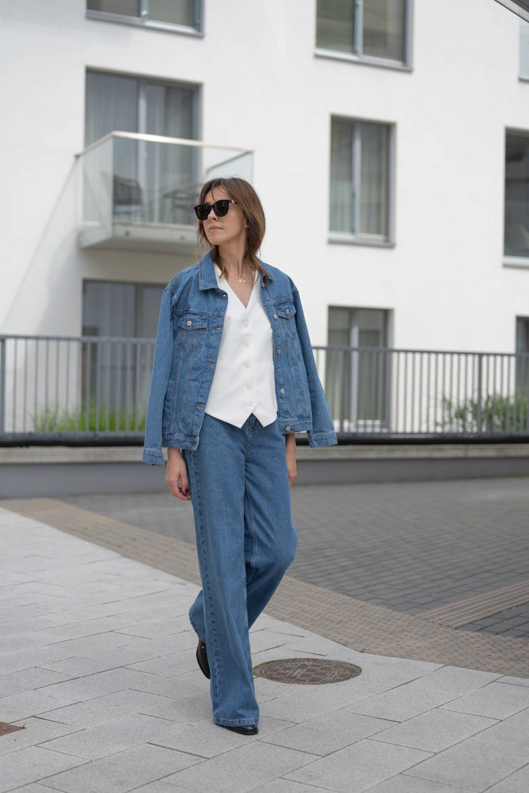 CAPSULE by Agnė Gilytė - Wholesale Jeans - Women's - Jeans 'HARLEM' | wide leg quality denim46