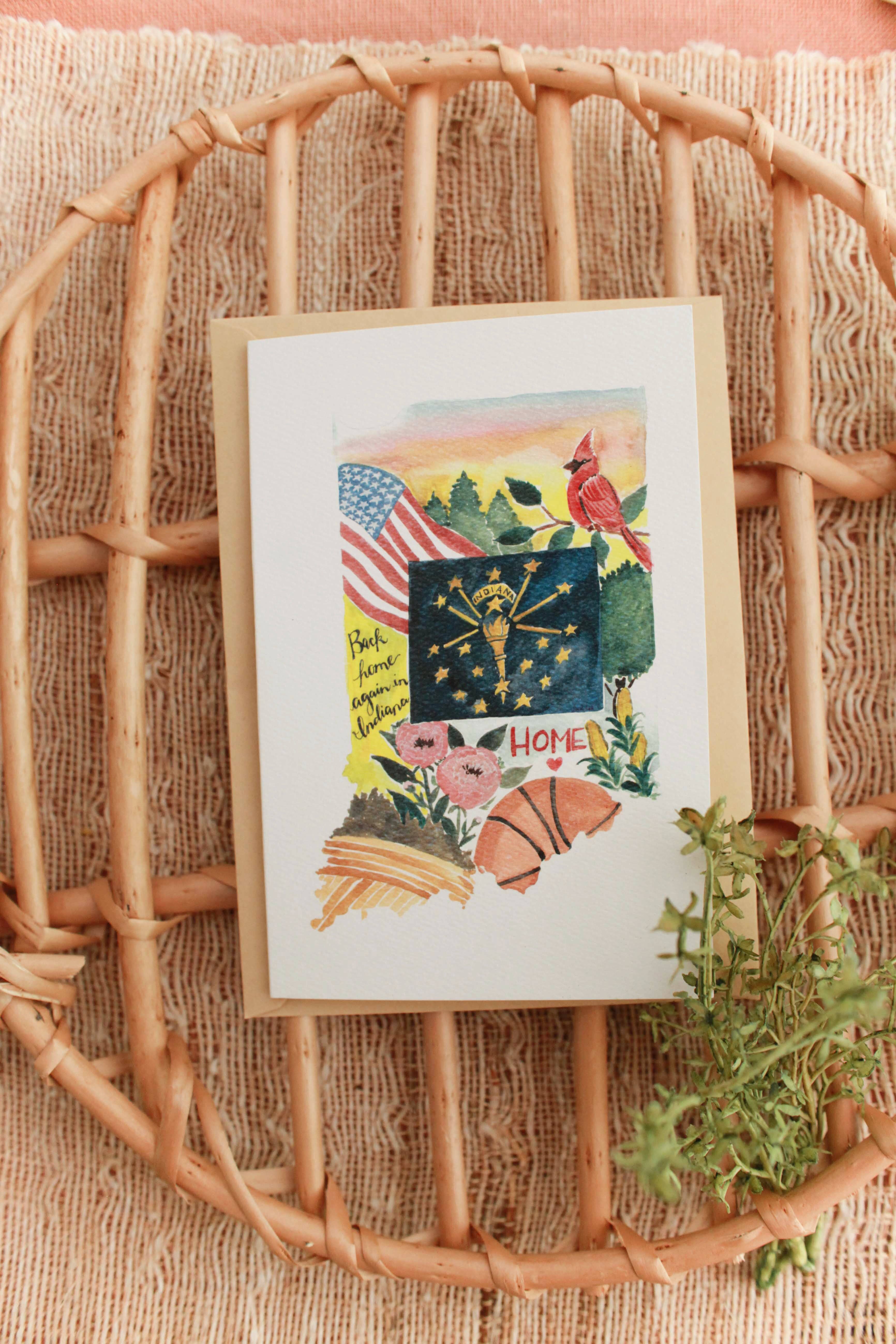 Roseberry & Co. - Wholesale Stationery/Notecard Set - The Indiana Pack1