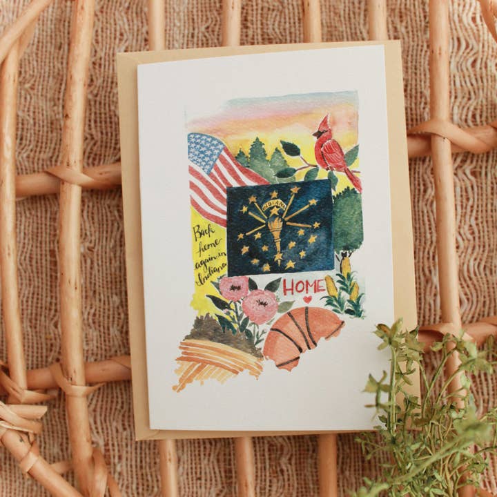 Roseberry & Co. - Wholesale Stationery/Notecard Set - The Indiana Pack1