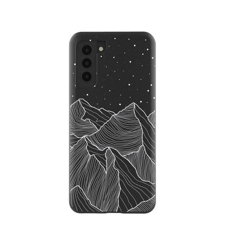 Schutzhülle für Samsung Galaxy S21, Panorama, Schwarz für den Großhandel von Open Mind Developments Corporation