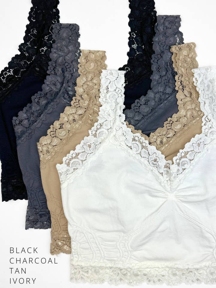 ELIETIAN - Wholesale Bralette - Women's - Lace Bralette - CURATED PACKS 16/PK1