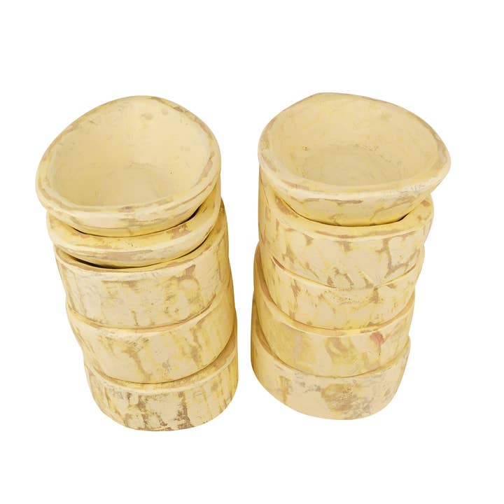 My Amigos Imports - Wholesale Candle Holder - Egg Dough Bowl-Easter-Candle Ready-8 Color Choices17