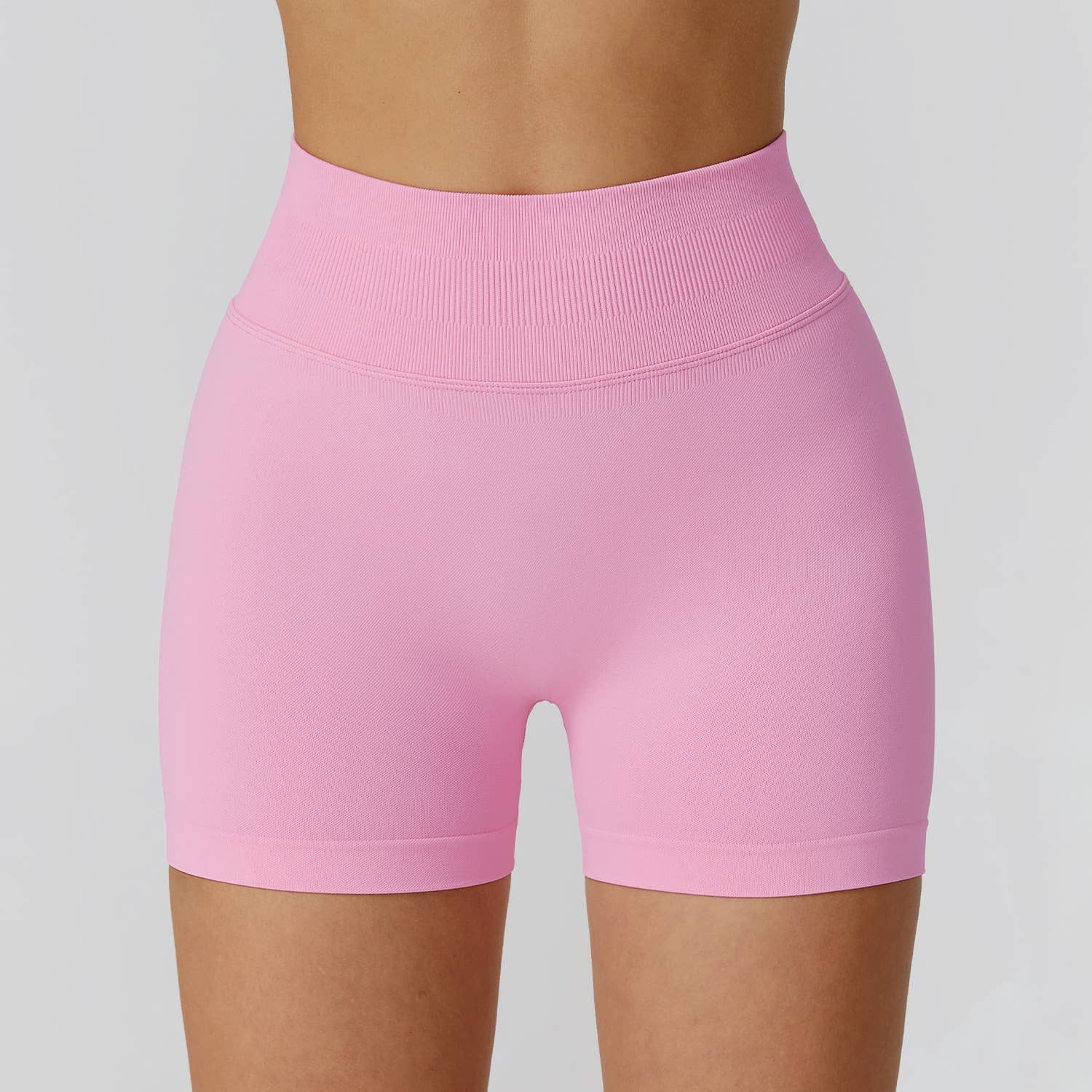 Crave by FW - Wholesale Athletic Shorts - Women's - High Waist Workout Short Tummy Biker Shorts6