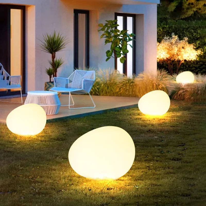 Kiyo Home - Wholesale Outdoor/Lawn Light - Solar Patio Stones | Solar Rock Light | Outdoor Garden Decor5
