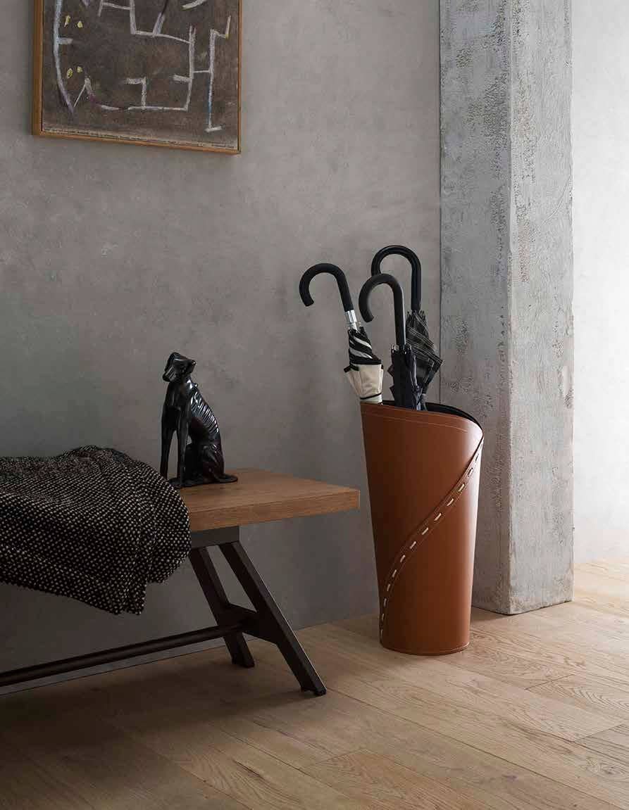 LIMAC Design – Suporte para guarda-chuva por atacado – Suporte de guarda-chuva de couro KATRINA8