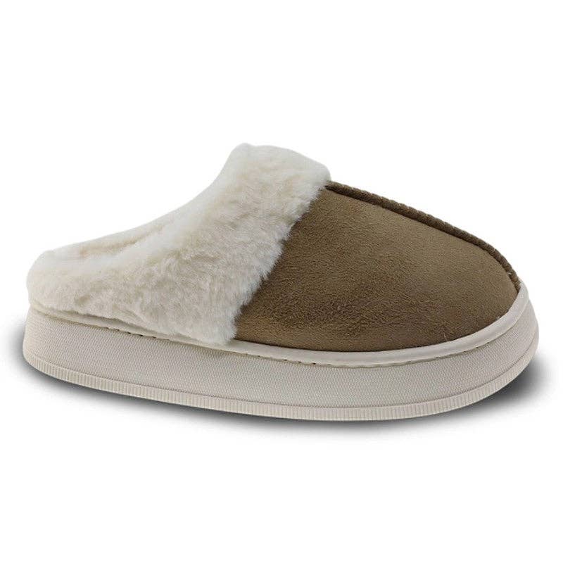 BeShoes Distribuição - Wholesale Slippers - Women's - Women's Brown Indoor Slipper Beppi-22147100