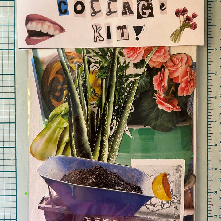the (trans)cribe - Wholesale DIY Craft Kit - Curated Pre-Made Collage Kit4