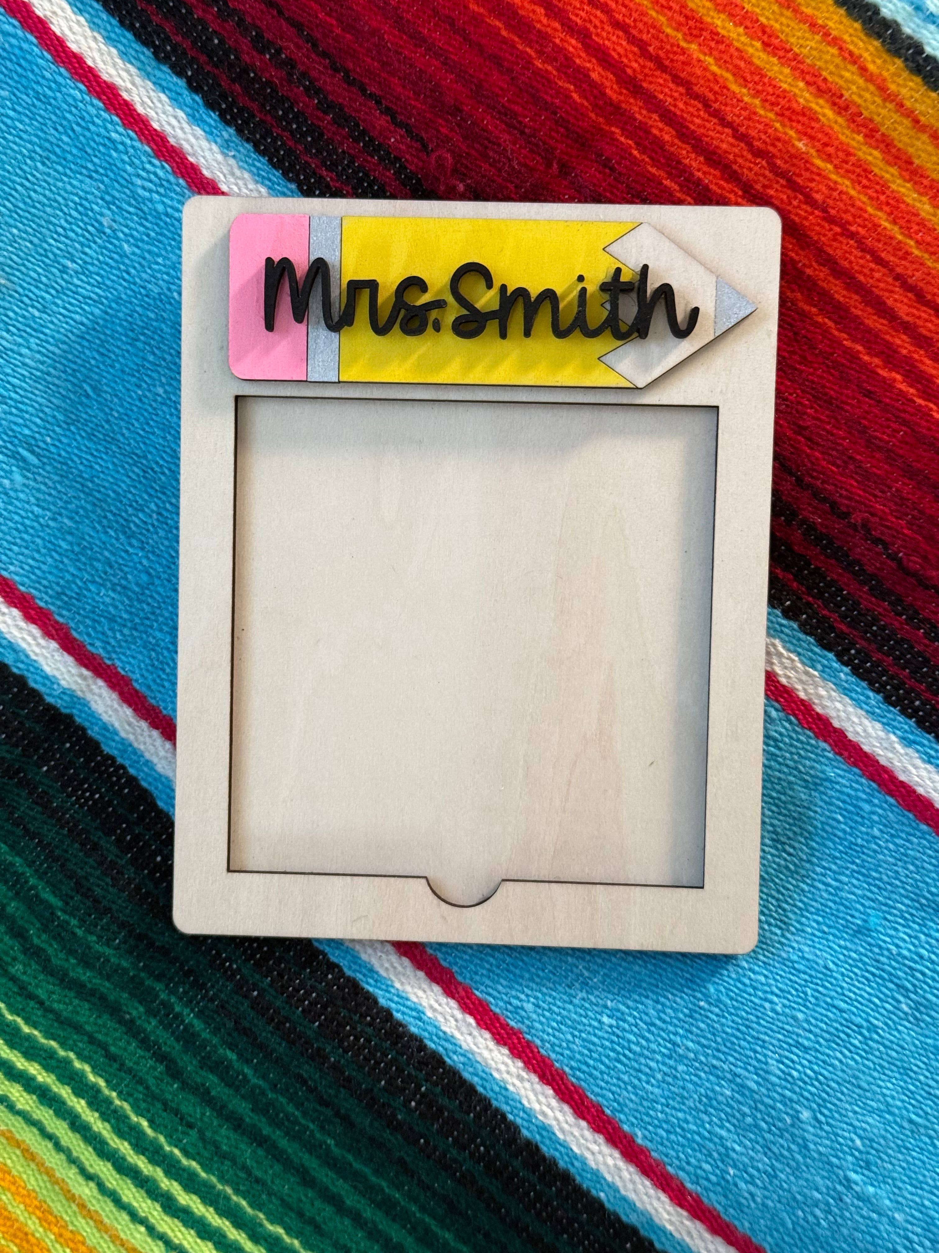 Retro Ranch Creations Wholesale - Wholesale Pencil Holder - Teacher Sticky Note Holder