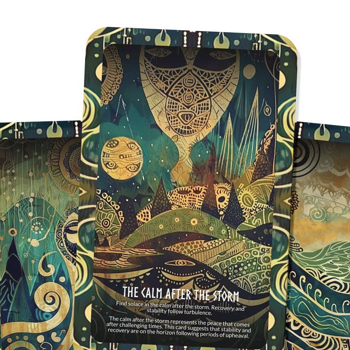 Ibiza Tarot USA - Wholesale Tarot Cards - Njord - Sea's Keeper Oracle Deck Cards - Embracing the ebb and flow of life's currents like the god of seas