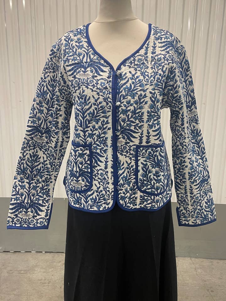 100% Quilted Cotton Reversible Floral Jacket and other Purchase wholesale farmer jacket. Free returns & net 60 terms on Faire trending on Faire.