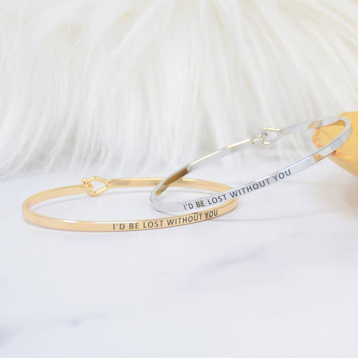 I'D BE LOST WITHOUT YOU for wholesale by Curated Trinkets