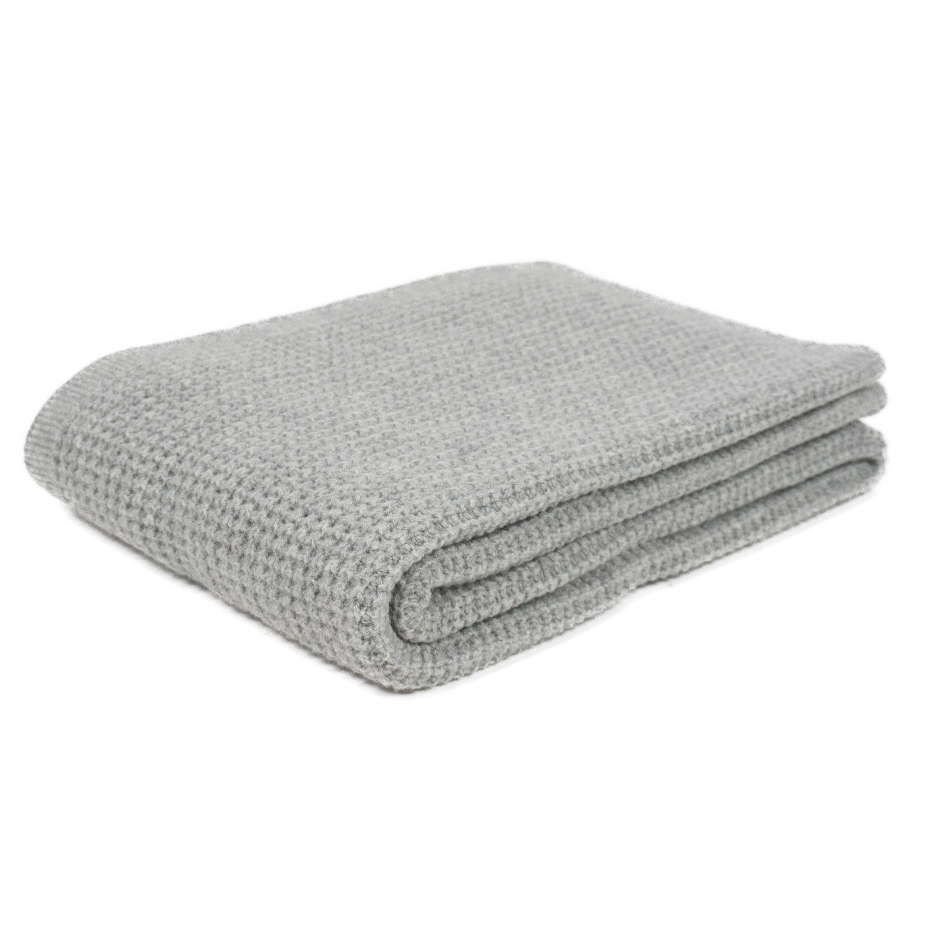 CottoHouse – Engroshandel Tæppe – EMMA strikket tæppe i merinould9