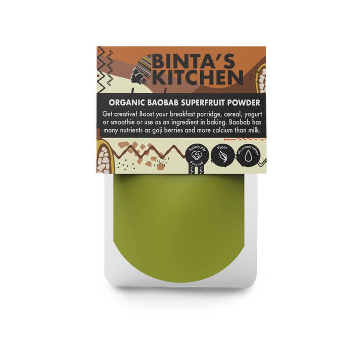 Organic Baobab Superfruit Powder for wholesale by Binta's Kitchen