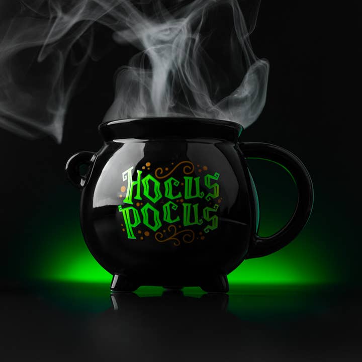Puckator Ltd - Wholesale Coffee Mug - Hocus Pocus Black Cauldron Ceramic Shaped Mug2