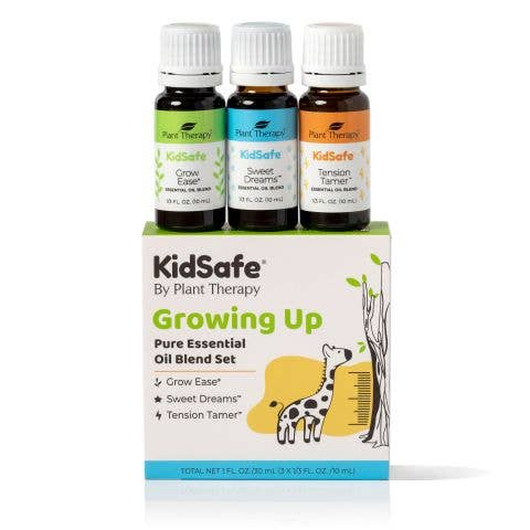 Growing Up KidSafe Set for wholesale by Essentially Oil'd Australia