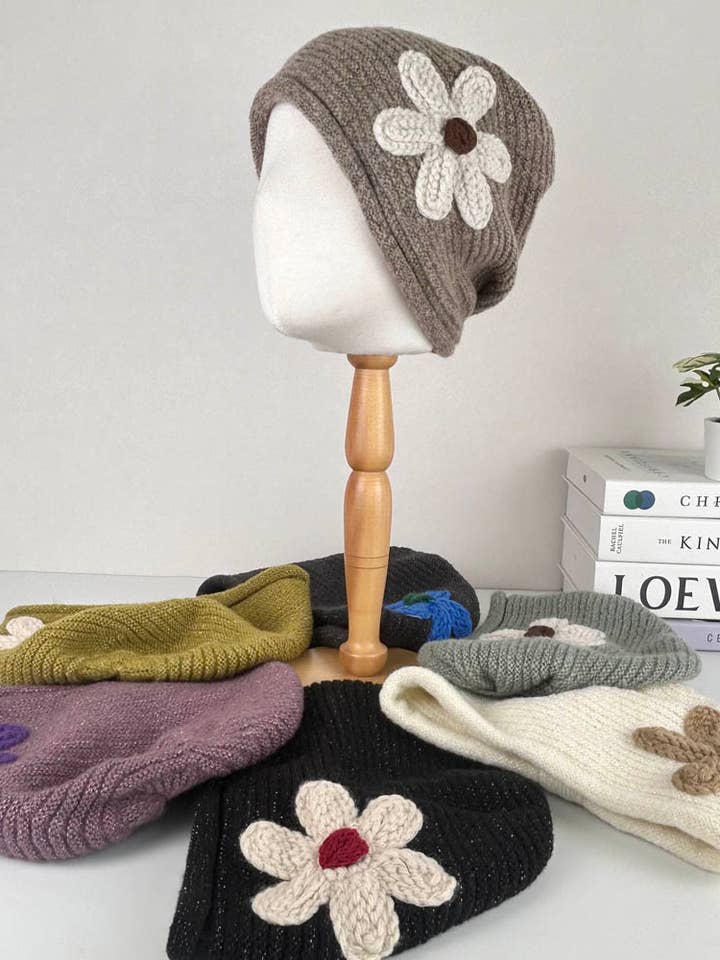 Winter Wool Knitted Beanie, Winter Warm Chemo Hat for wholesale by Comfortarians