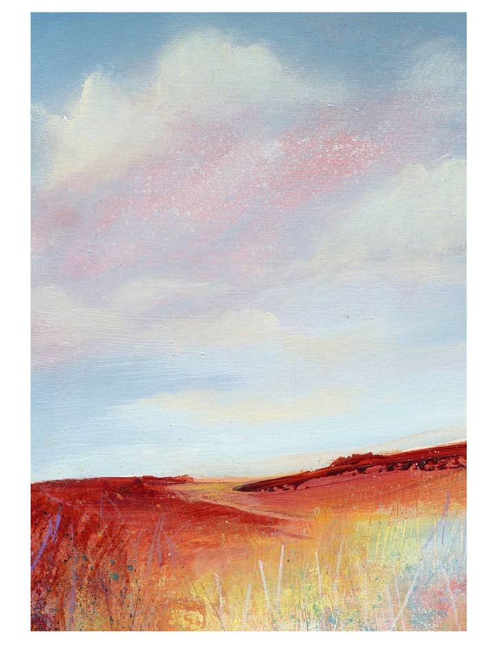 Herbe d'été - Impression artistique pour la vente par Crayon Chick Studio