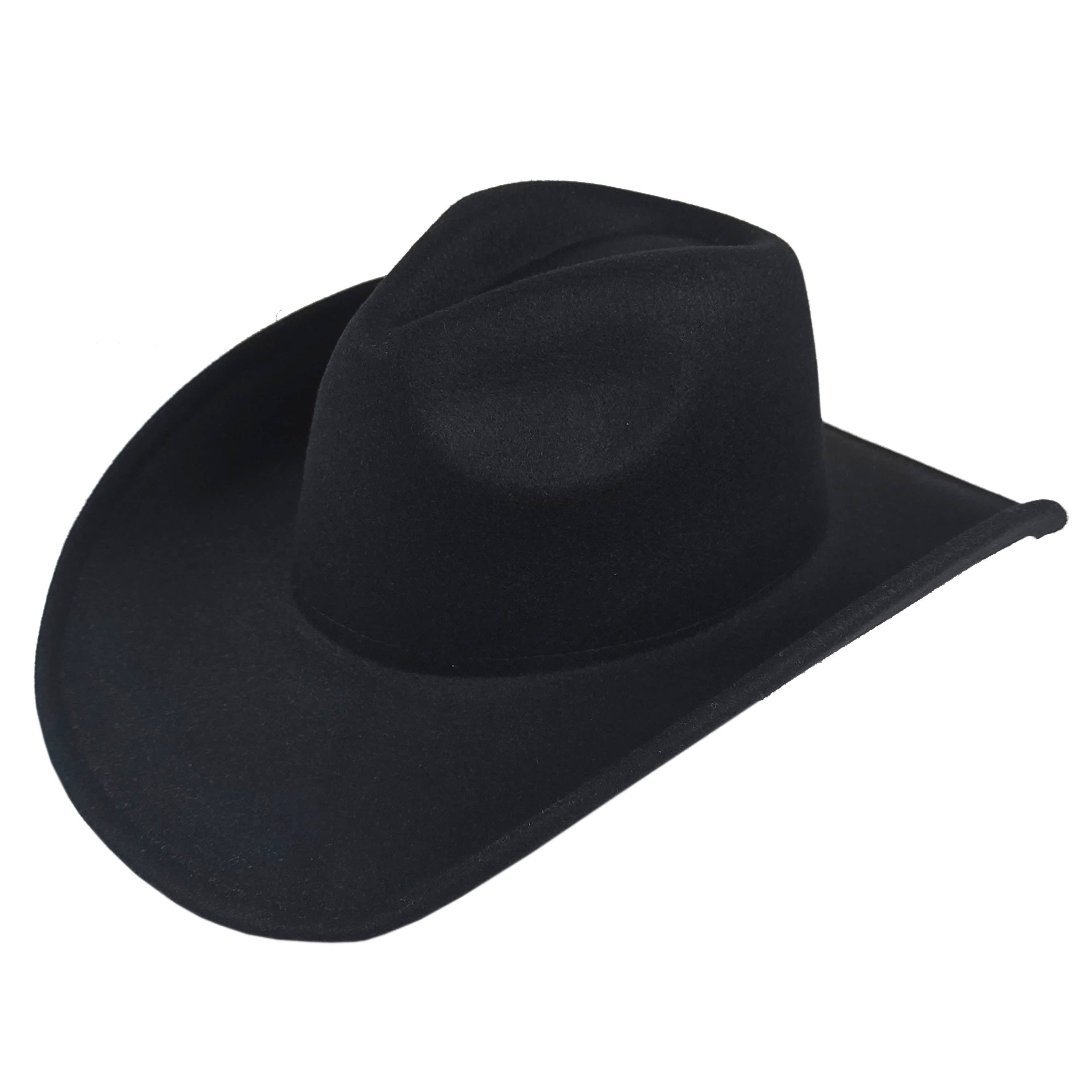 AdornWise - Wholesale Cowboy Hat - Unisex - Vegan Felt Classic Cowboy Hat – Adjustable & Durable4