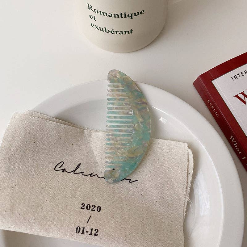 WEST AUSSIE SUPPLIES - Wholesale Hair Brush/Comb - Hairzy - Acetate Colorful Comb Handheld5