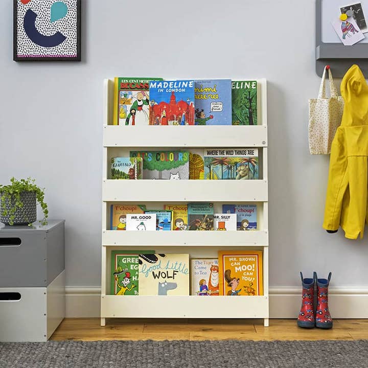 Tidy Books Kids Wall Bookshelf – Montessori Bookcase - Wood for wholesale by Tidy Books