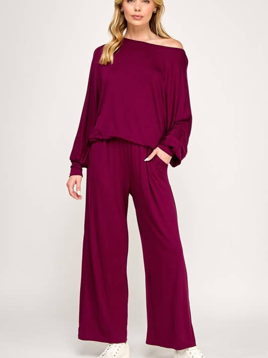 Lounge wear jersey set for wholesale by Lemon Tree