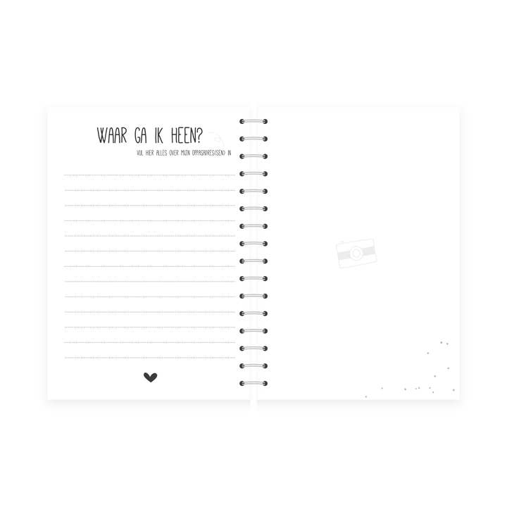 Fien & Feau - Wholesale Journal/Diary - Kids - Babysitting Book Sand (Wire-O)3