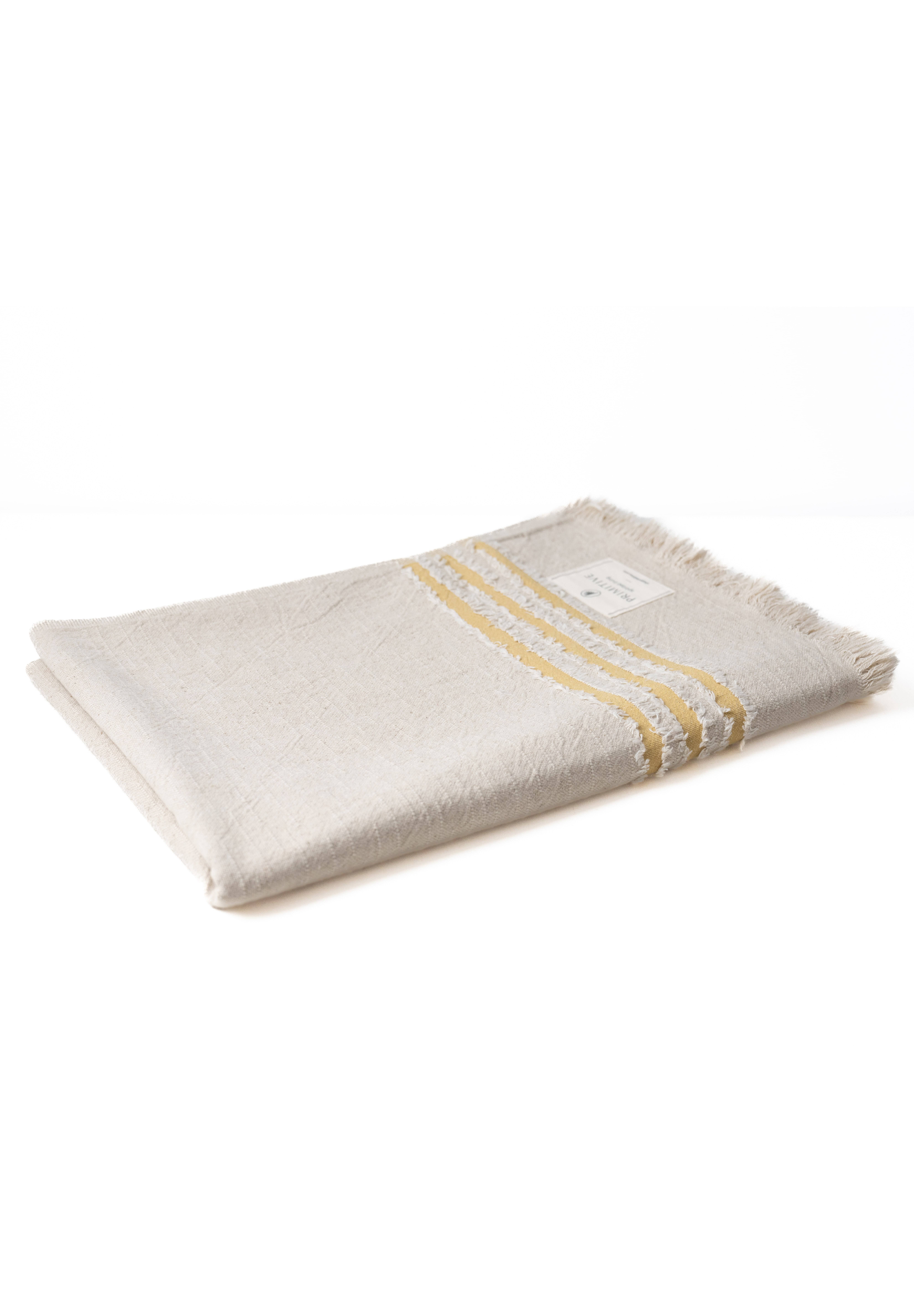 Primitive - Vente Plaids - Plaid à carreaux en lin Thalisse W011