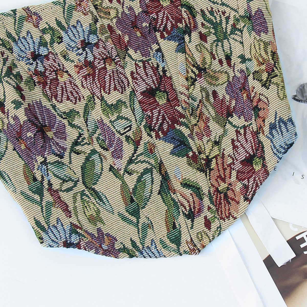 Nude Lace-Up Corset Tube Top for wholesale on Faire6