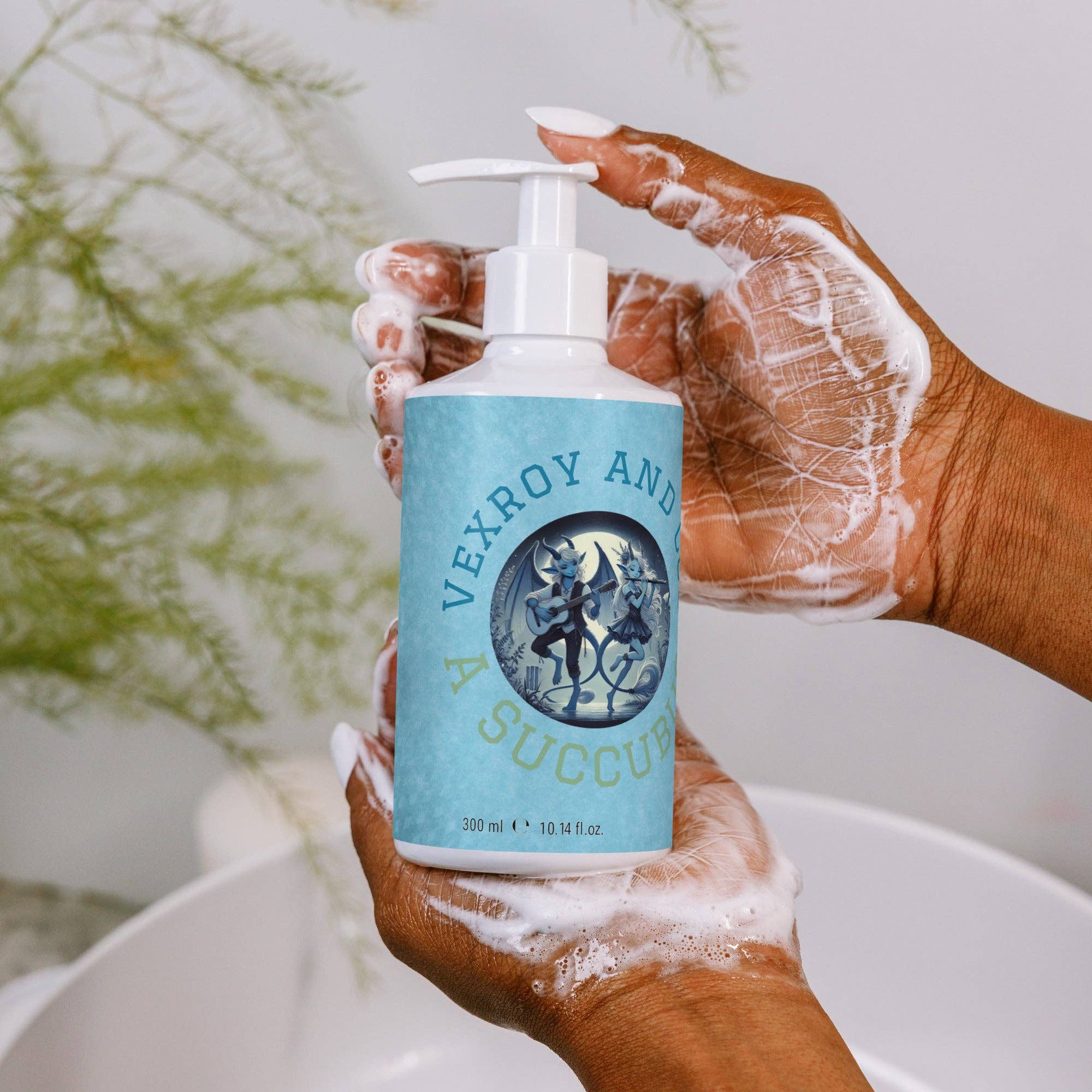 KinnetiX Studios Dublin – Gel de banho por atacado – Vexroy e Cos - Um refrescante sabonete para mãos e corpo de succubus EXCLUSIVO8